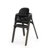 Stokke Steps 3-i-1 barnestol svart / varm brun