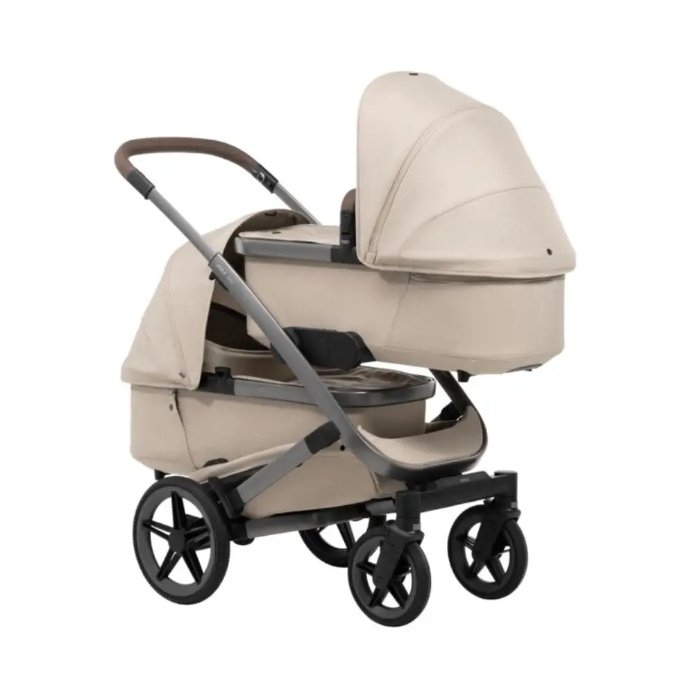 Joolz Geo5 Tvillingvagn Sandy taupe