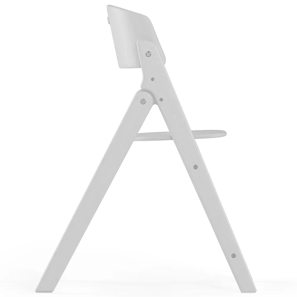 Cybex Click & Fold Spisestol All White