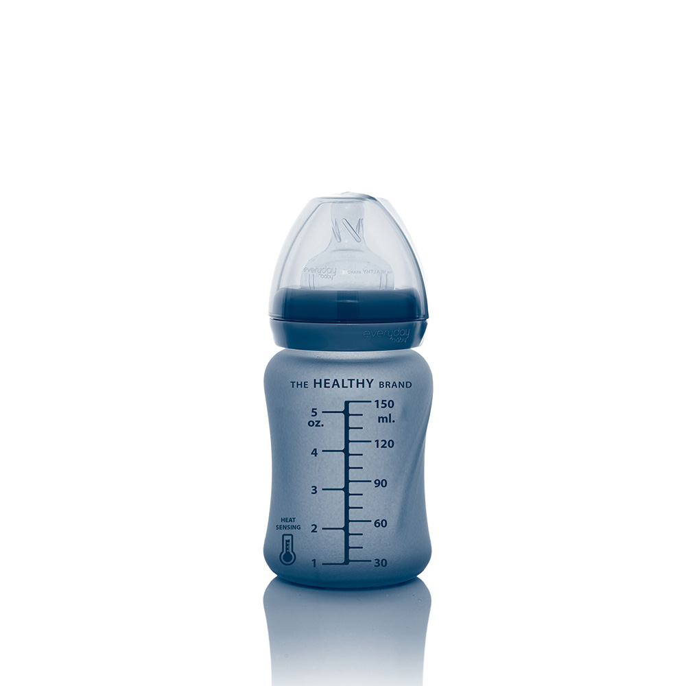 Everyday baby varmefølende tåteflaske - 150ml Blå