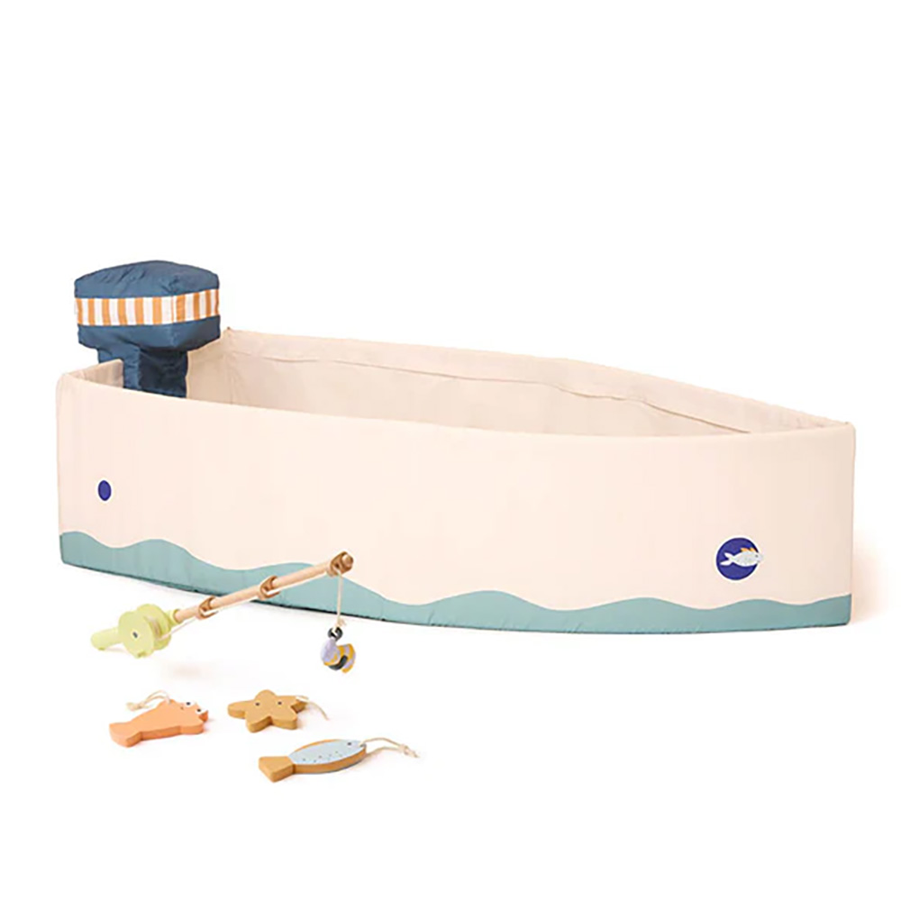 Kids Concept Båt med fiskesett KID'S HUB