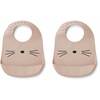 Liewood Tilda smekke silikon 2-p Cat rose
