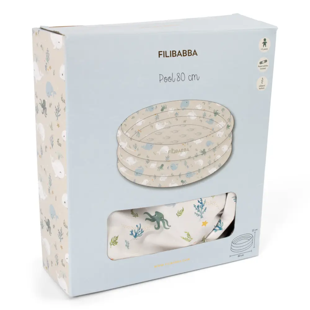 Filibabba basseng 80 cm alfie – christian's whale tales