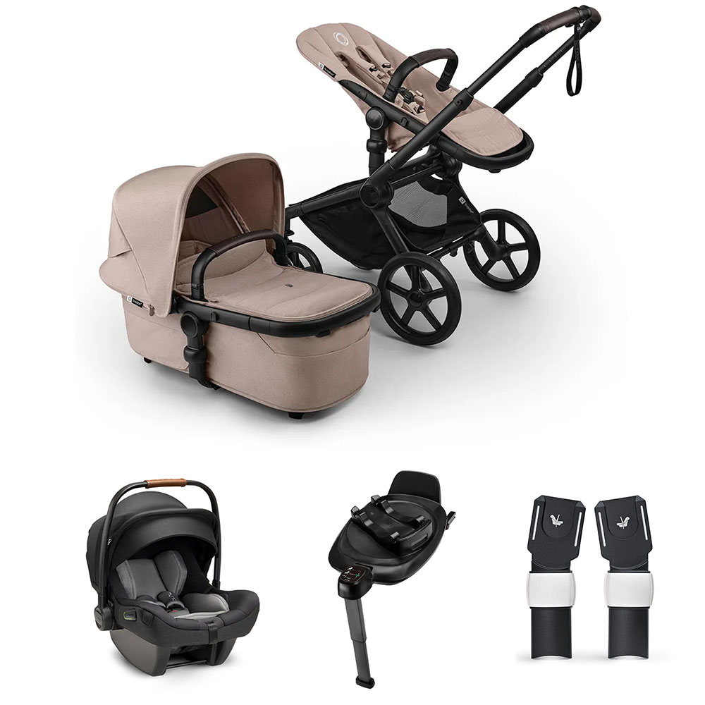Bugaboo Fox 5 Renew + Nuna Pipa Next barnevognpakke