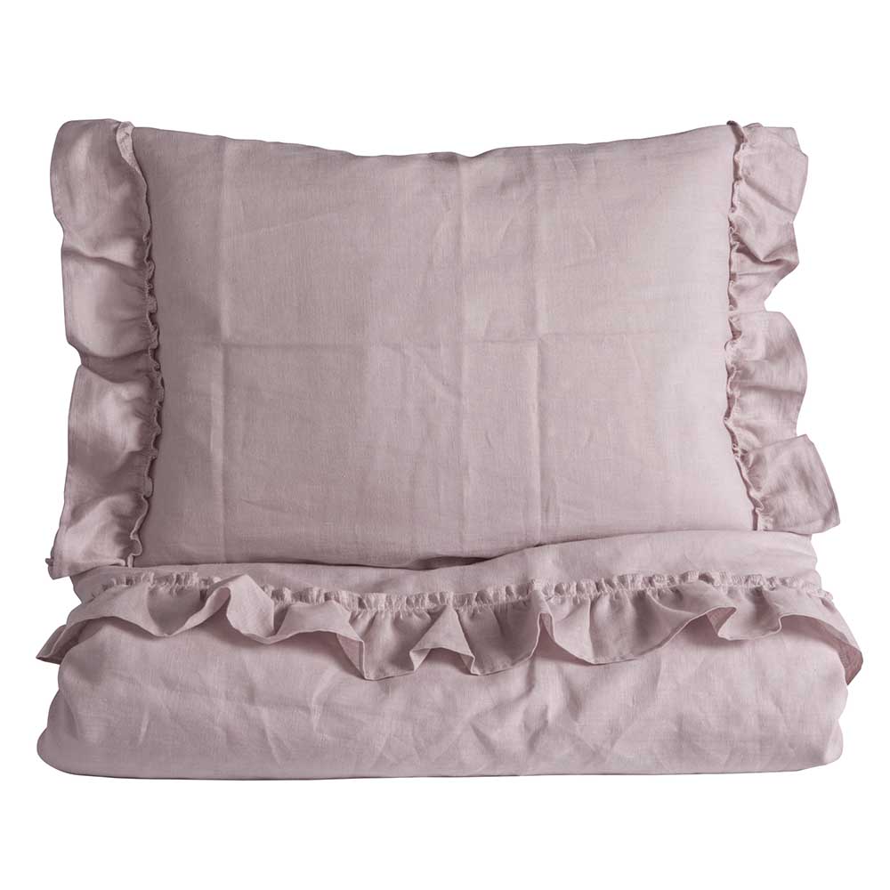 NG Baby dynetrekk Crib Volang Rose