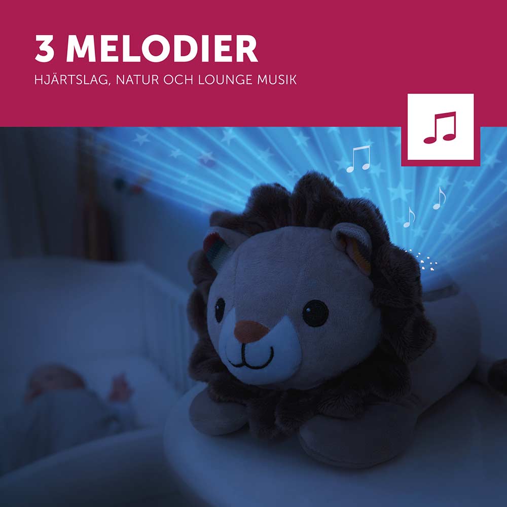 Zazu Leo the Lion nattlys-projektor