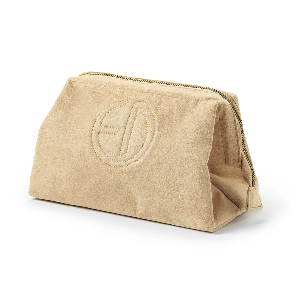 Elodie Zip&Go toalettmappe Alcantara