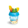 Bluey sandsett med former