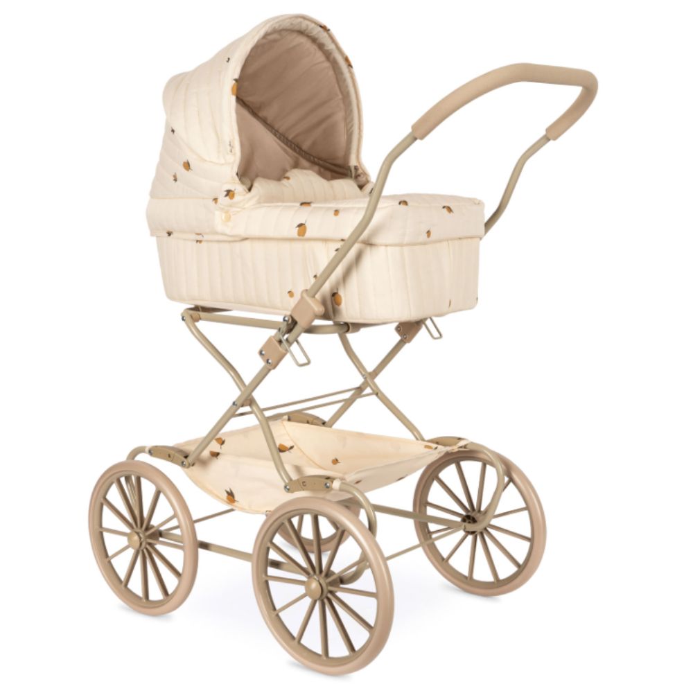 Konges Sløjd Doll Pram Lemon- One Size
