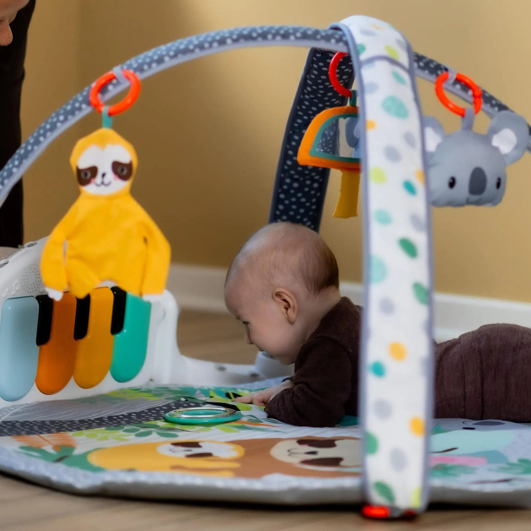 Scandinavian Baby aktivitetsgym som spiller