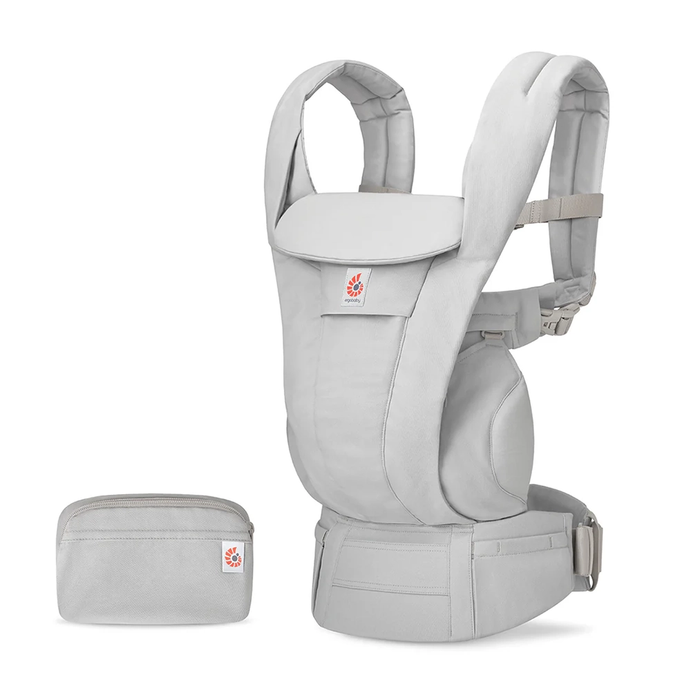 Ergobaby Omni Deluxe Cotton Bæresele - Pearl Grey