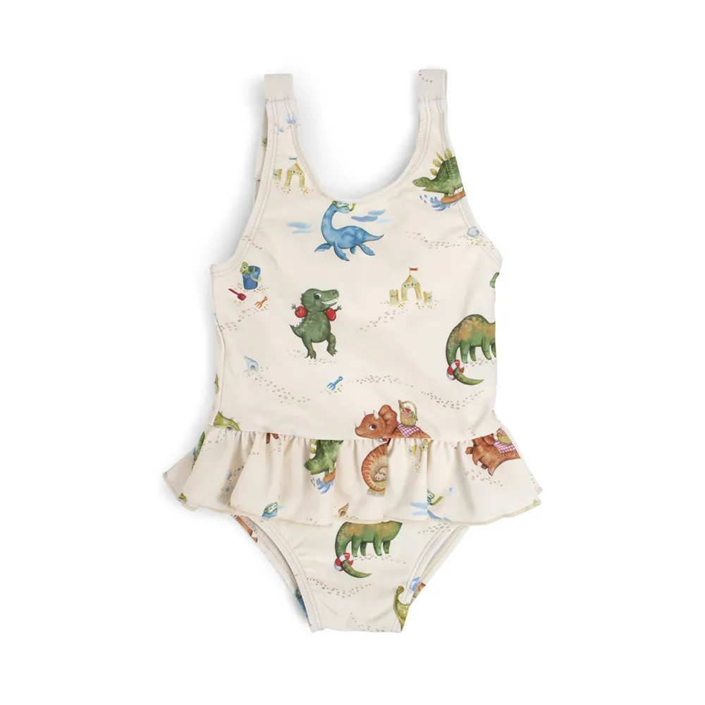Filibabba Eva Badedrakt 3-4 år - Dino Beach
