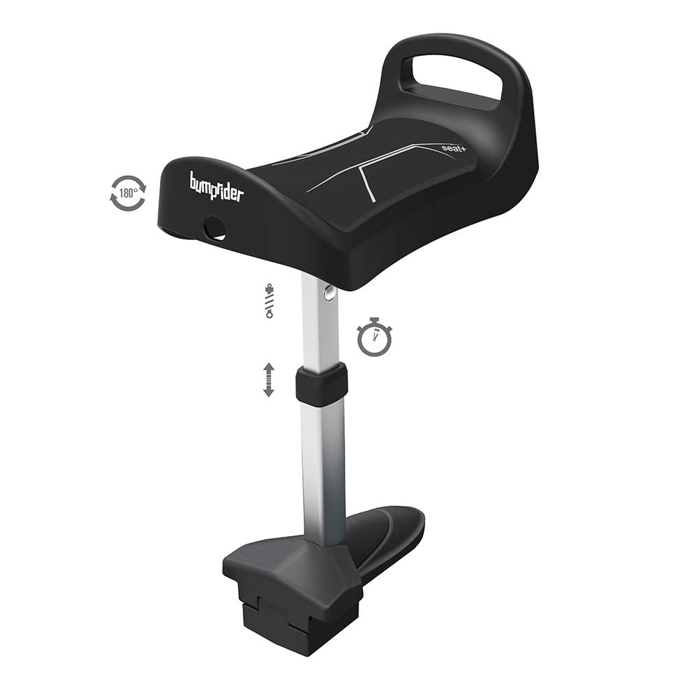 Bumprider Seat+ sete for ståbrett Svart
