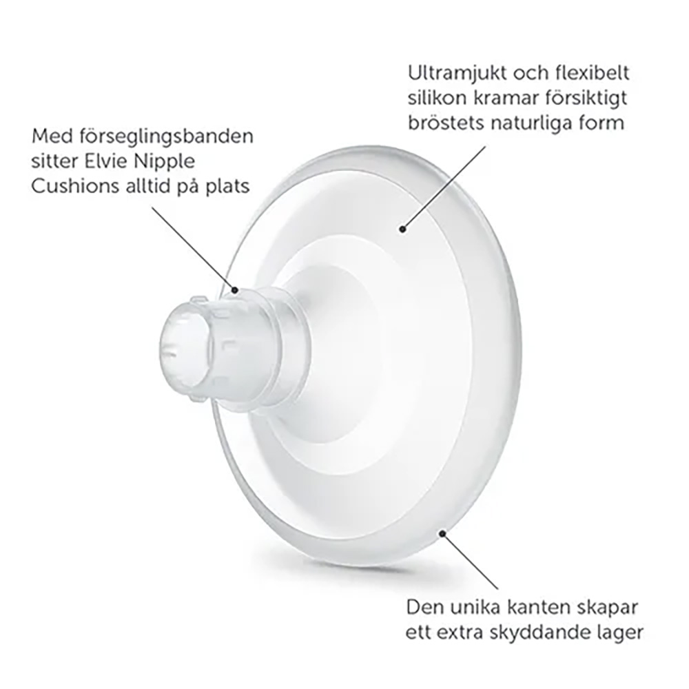 Elvie Elvie Nippelbeskyttelse 2-pakning- 17 mm