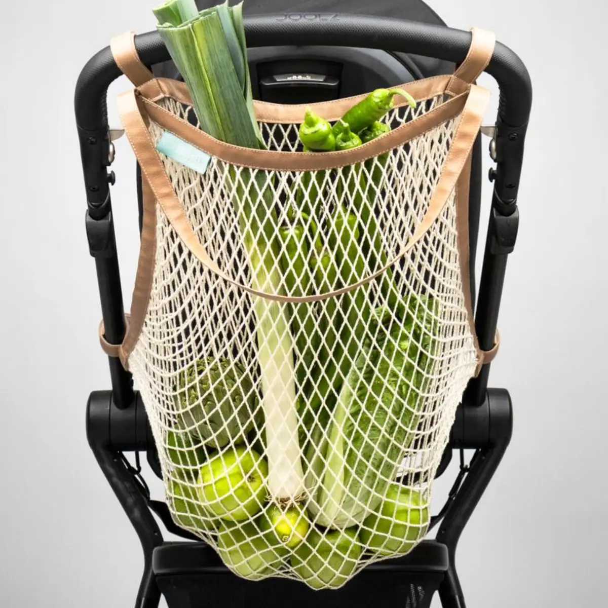 Najell handleveske til barnevogn – Ivory White