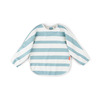 Done by Deer bib med ermer  Stripes Blue