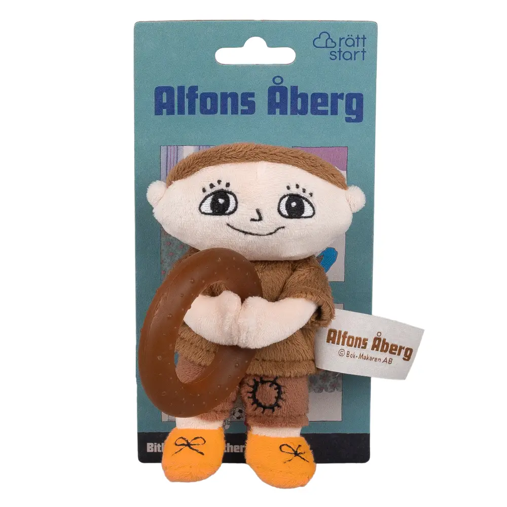 Rätt start Alfons Åberg Bitelek med naturgummi-ring