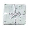 Done by Deer Muslin-teppe 2-pakning Dreamy dots Blå