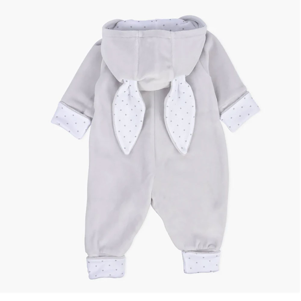 Livly Bunny Overall 1-3m Grey