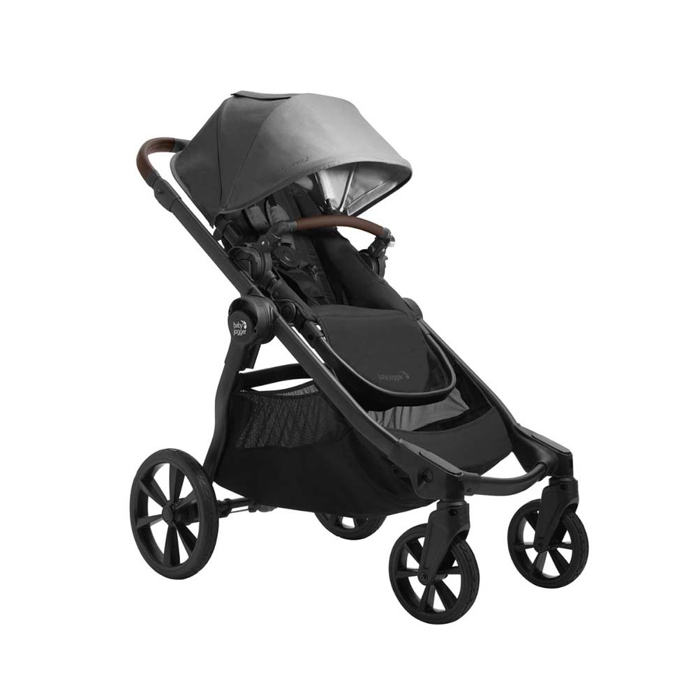 Baby Jogger City Select 2 barnevogn Tencel Harbor Grey