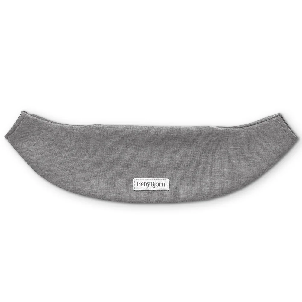 Babybjörn smekkebærer Mini og Move Jersey Light Grey 2-pakning