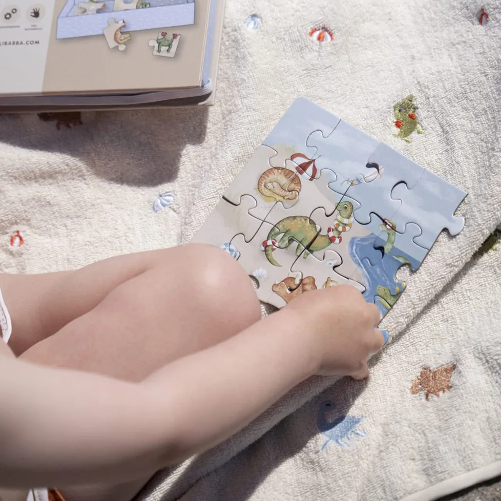 Filibabba Magnetiske spill - Dino Beach puslespill