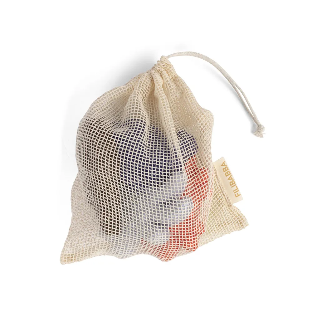 Filibabba Sandleker i silikon 5 stk - Blue Mix