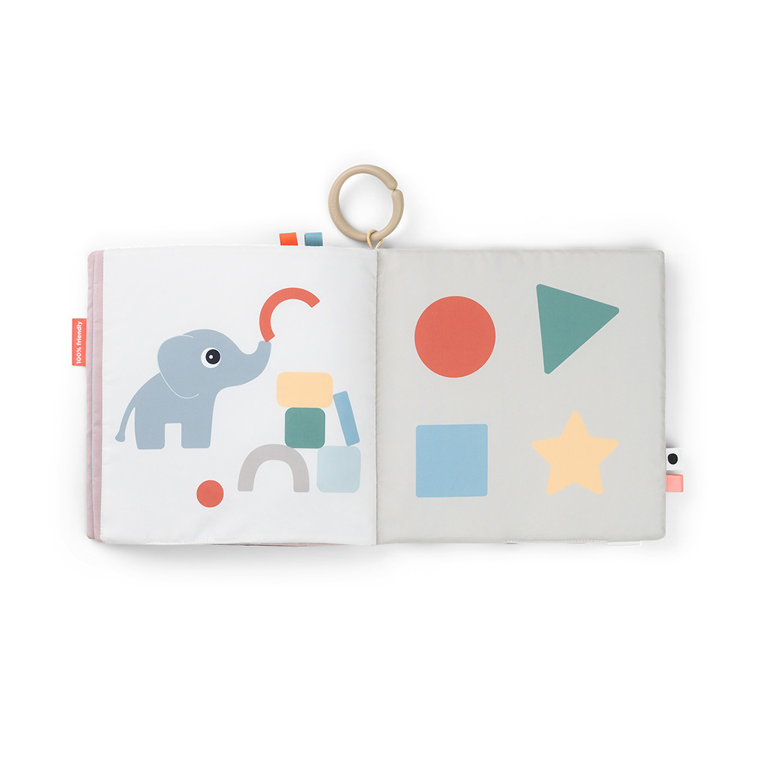 Utført av Hjort prasselbok Tummy time Hjortevenner Fargemiks