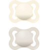 MAM Air Naturgummi 0-6 mnd Nøytral 2stk