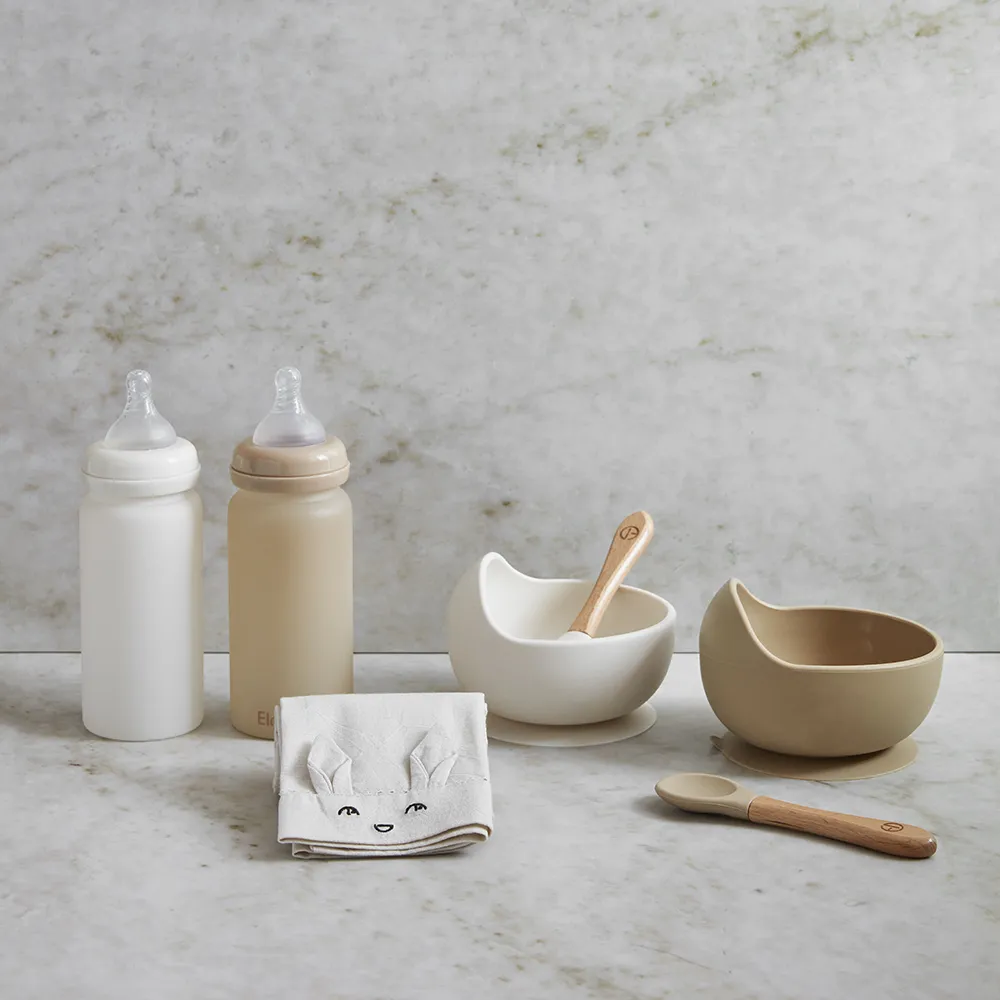 Elodie servietter 2-pakning  Vanilla White