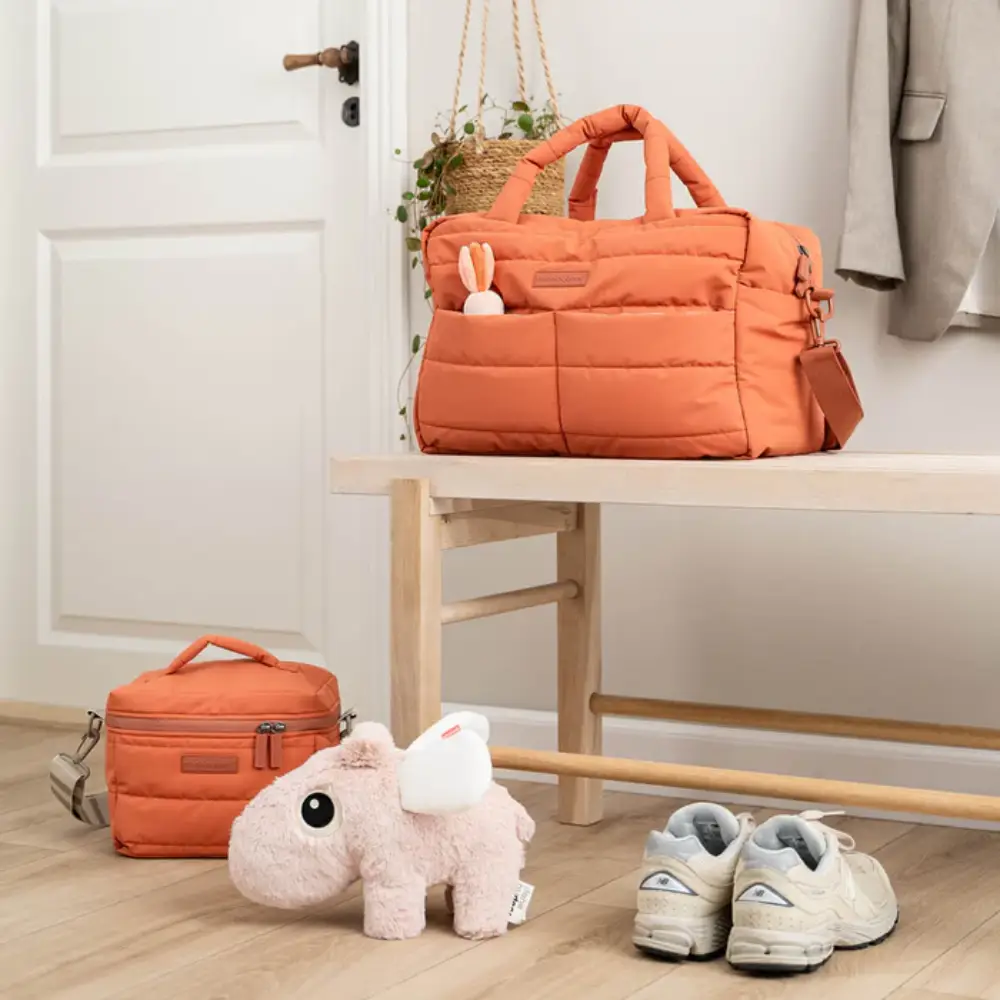 Done by Deer Quiltet stelleveske Papaya