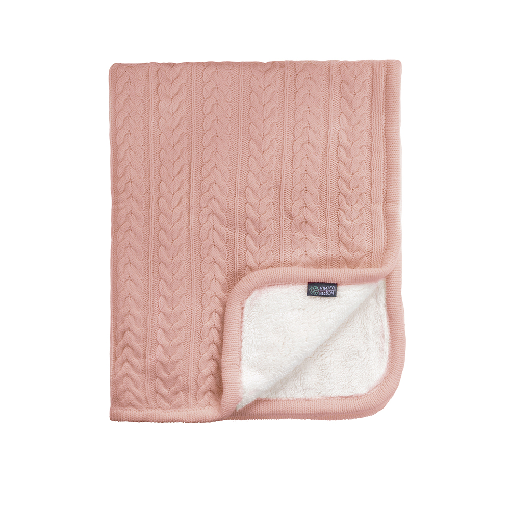 Vinter & Bloom Kosepledd for baby Dusty Rose