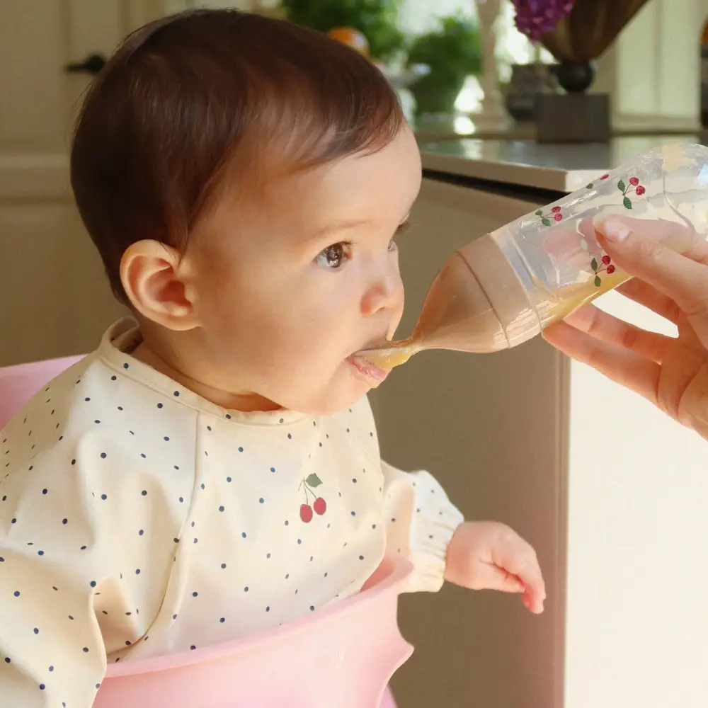 Konges Sløjd Food Feeding Set Cherry Blush-One Size