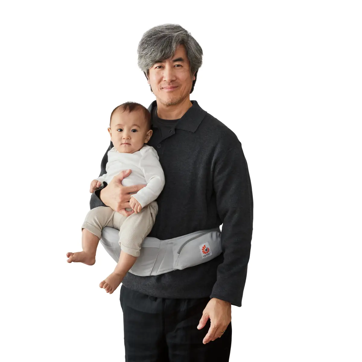 Ergobaby Lift hoftesete Pearl Grey