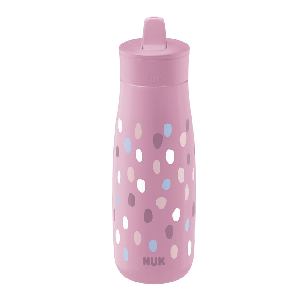  NUK Mini-Me Drikkeflaske - Lilla prikker 450 ml