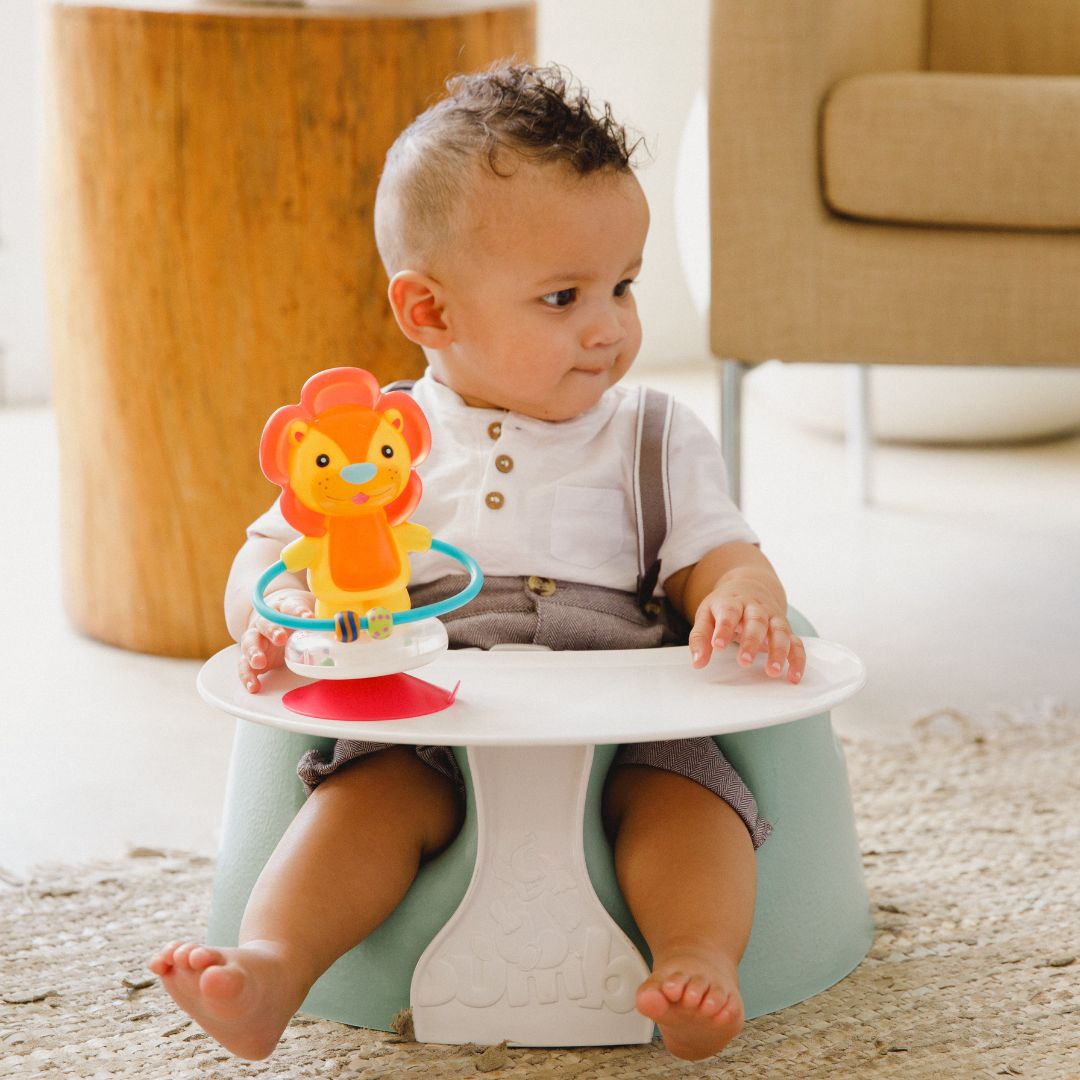 Bumbo babysitter gulvstol lekebrett