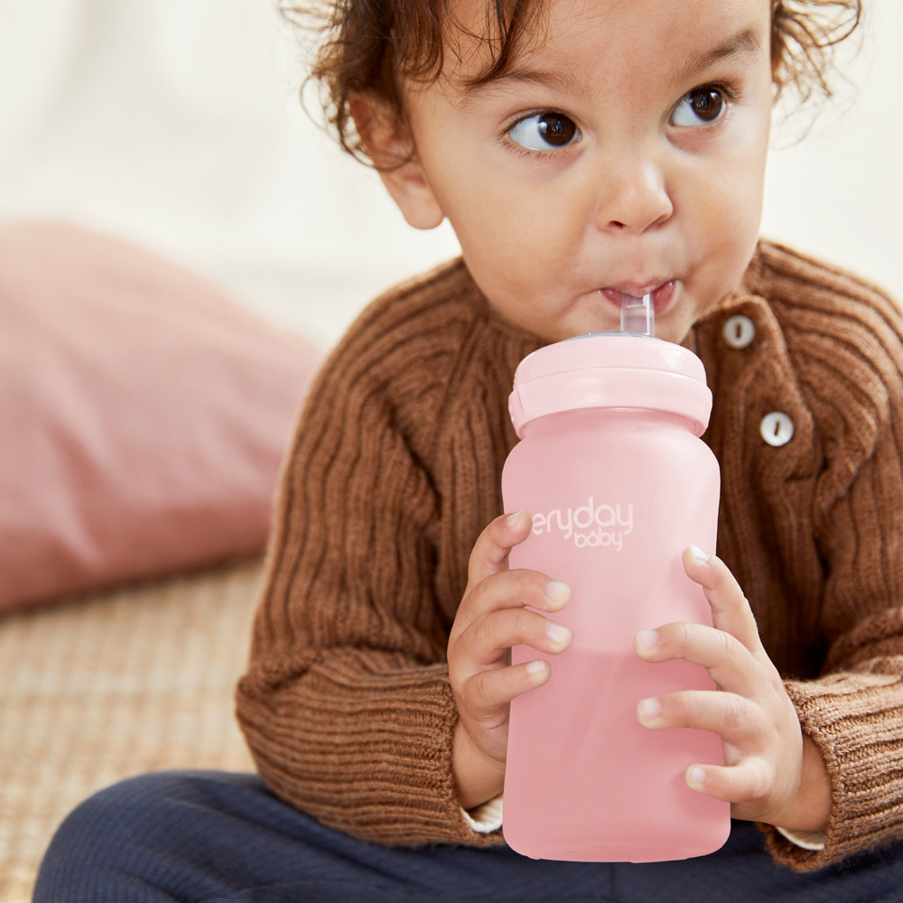 Everyday Baby flaske Sunn + 150 ml Rosa