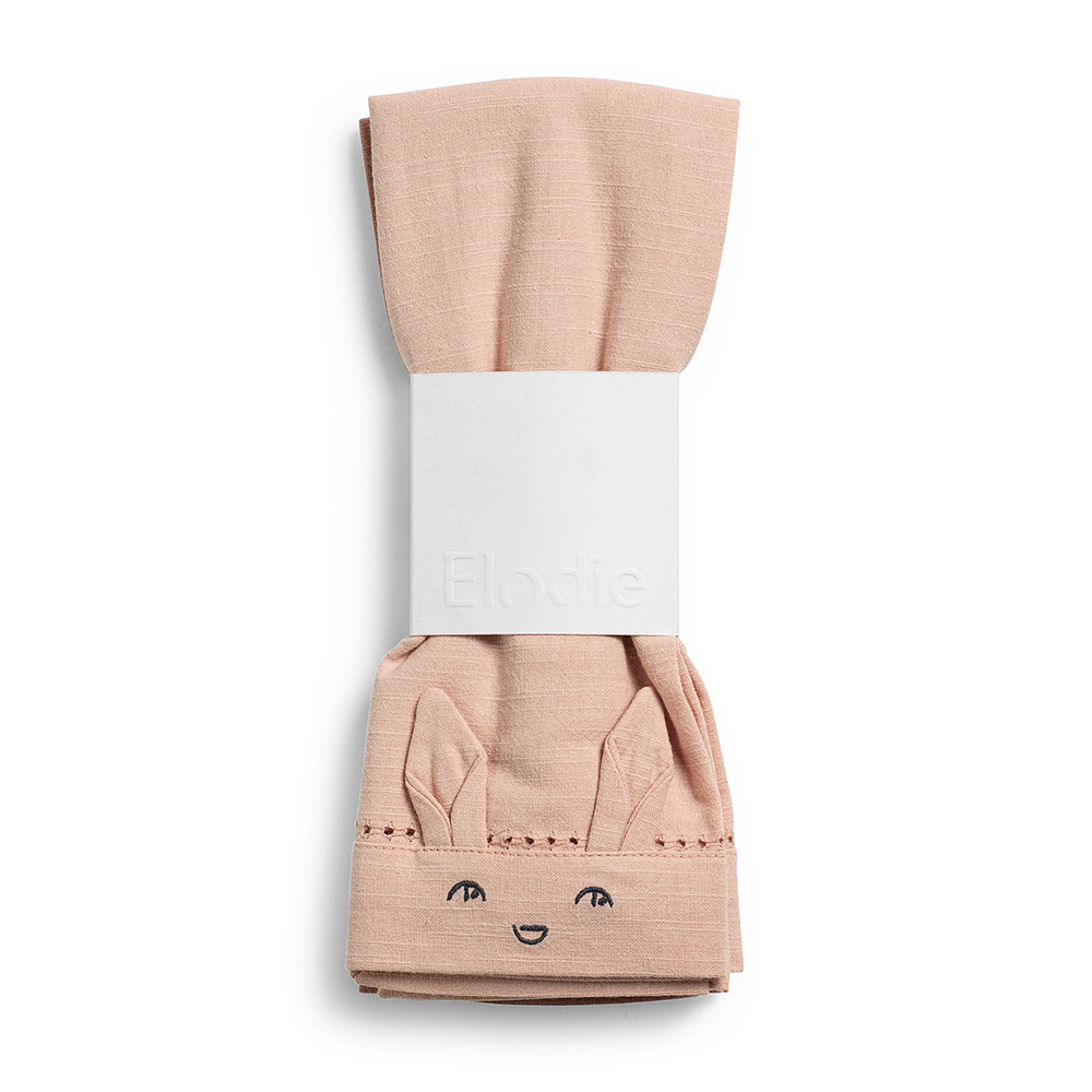 Elodie servietter 2-pakning Faded Rose / Powder Pink