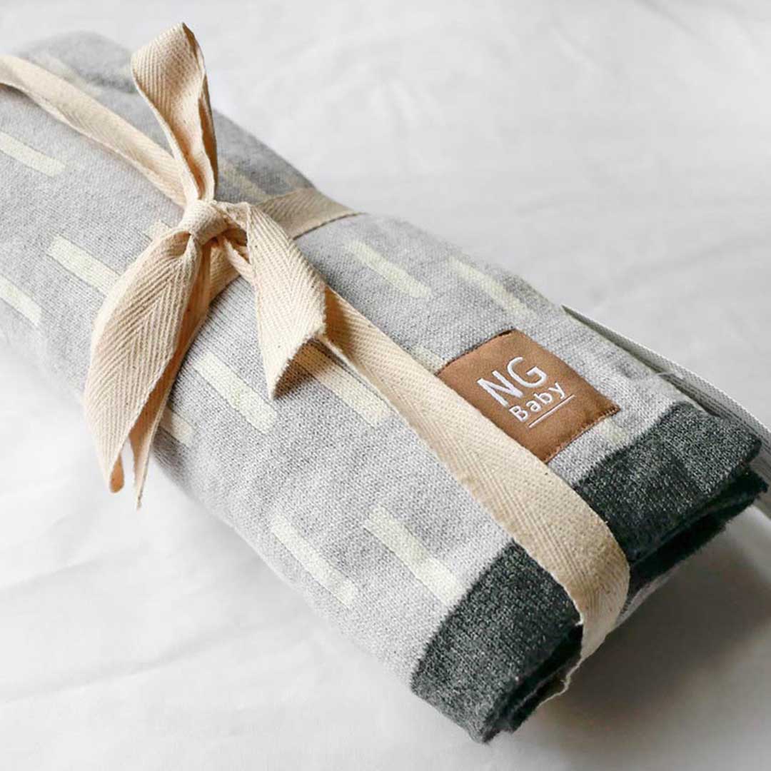 NG Baby Cotton-teppe 70x100 Grey Line