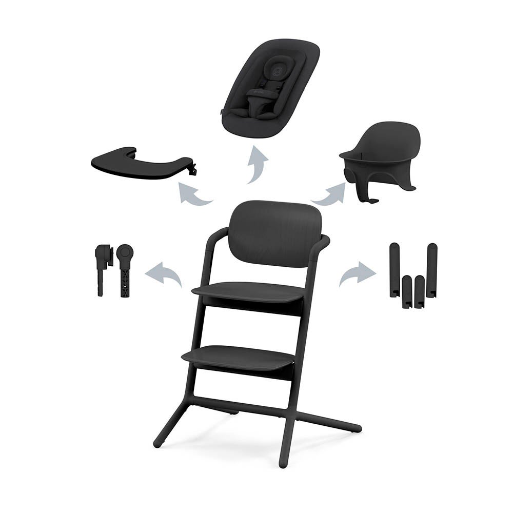 Cybex Lemo barnestol 4in1 Stunning Black