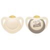 NUK for Nature smokk latex 6-18m Cream