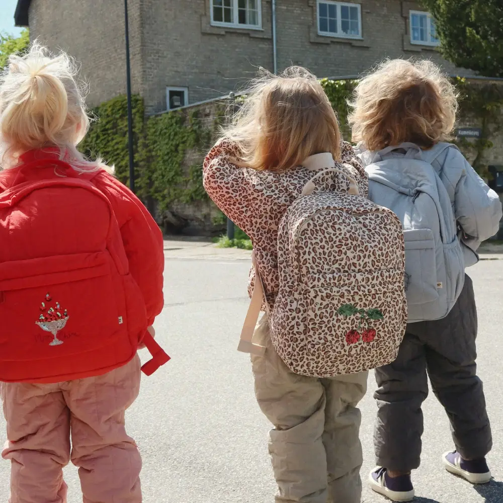 Konges Sløjd Juno Paljettryggsekk Red