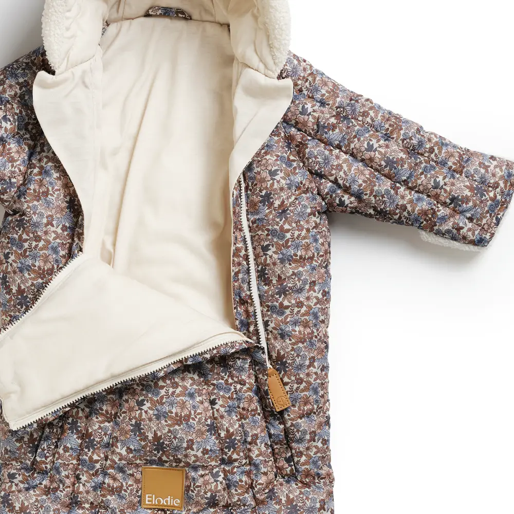 Elodie Details Babyoverall Blå Hage 6-12md