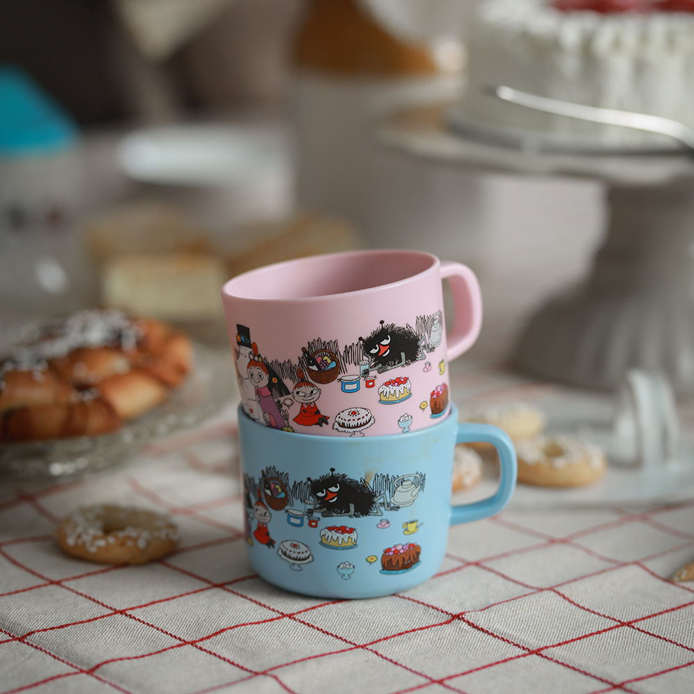 Rätt Start Moomin Little My, Krus med håndtak, lys rosa