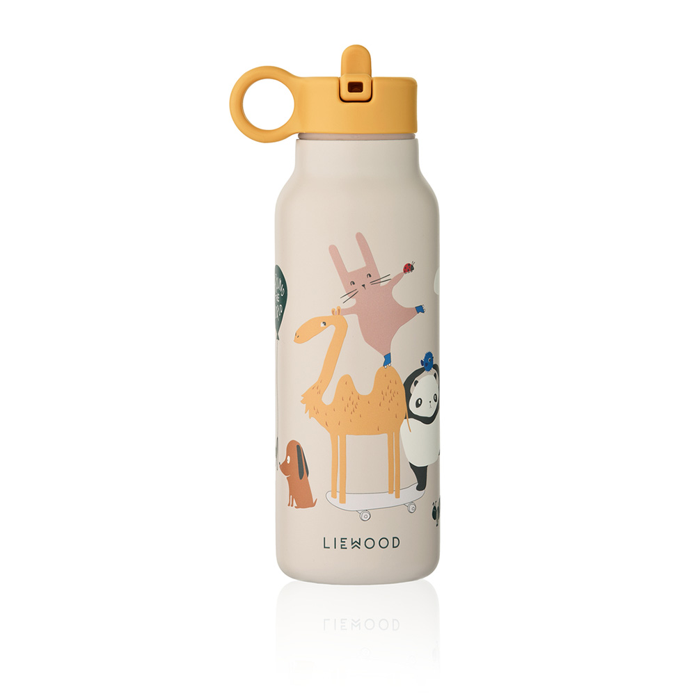 Liewood Falk vannflaske 350 ml Around the world/Sandy 2622