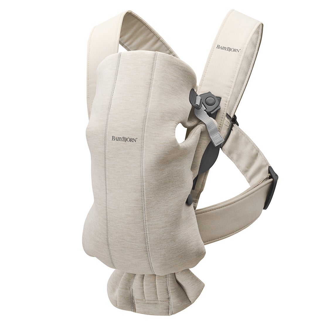 Babybjörn bæresele Mini 3D Jersey Light Beige