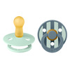BIBS Smokk 2-pakning 6-18 m- Nordic Mint Petrol Mix