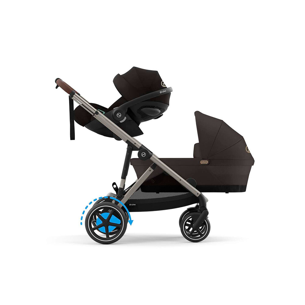 Cybex eGAZELLE S barnevogn Chocolate Brown