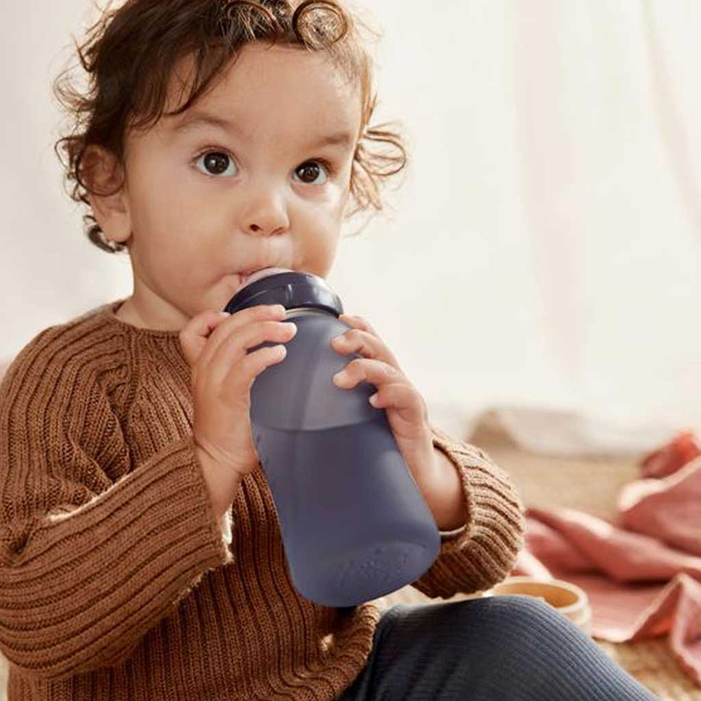  Everyday Baby tåteflaske med varmeføler Healthy + 240 ml - Blueberry