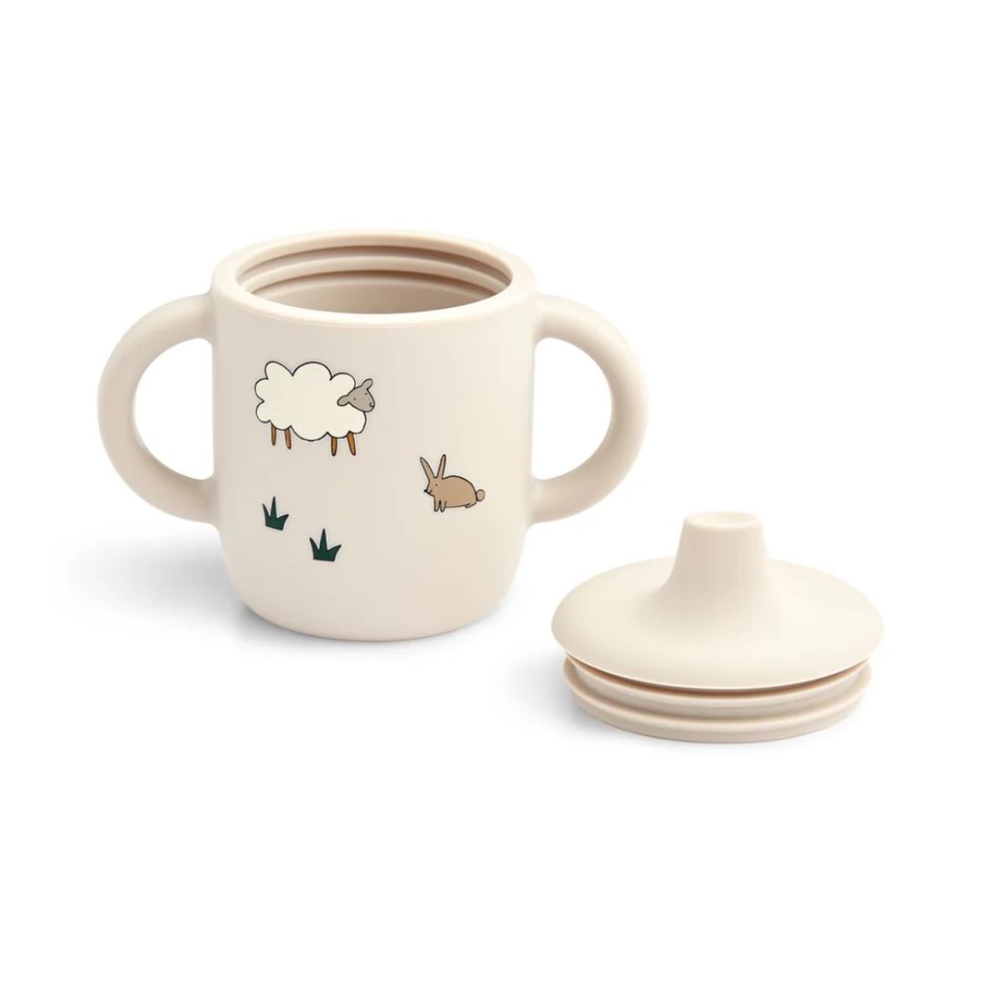 Liewood Neil Spill-free mug Farm / Sandy